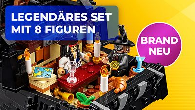 bild aus der news Captain Jack Sparrows Abenteuer gehen weiter: Sichert euch das brandneue LEGO Sammlerstück mit über 2.800 Teilen