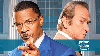 bild aus der news Zwei Oscargewinner vor Gericht: Tommy Lee Jones & Jamie Foxx im Prime-Video-Trailer zu "The Burial"