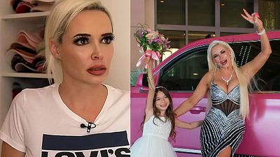 bild aus der news "Weil ich eine Rabenmutter bin": Daniela Katzenberger wehrt sich gegen High-Heels-Kritik an Tochter Sophia (9)