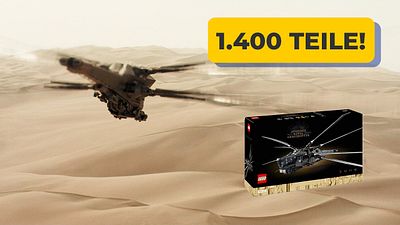 bild aus der news LEGO-Highlight für Sci-Fi-Fans: Der geniale Ornithopter aus "Dune" ist bei Amazon gerade mega günstig!