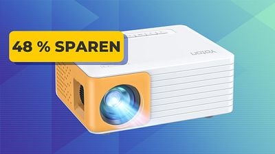 bild aus der news Fast 50 Prozent Rabatt: Dieser Mini-Beamer zum Mini-Preis bietet beste Unterhaltung auf satten 120 Zoll