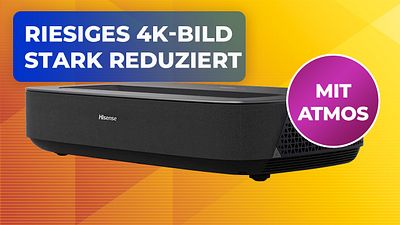 bild aus der news Bei 4K ist nicht Schluss: Dieser Laser-Beamer mit riesigem 120-Zoll-Bild hat Dolby Vision und Dolby Atmos im Gepäck