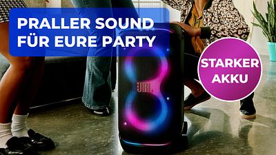 bild aus der news Sound-Kracher drastisch im Preis gesenkt: Mit der gewaltigen JBL Partybox kann der Sommer kommen