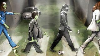 bild aus der news Untote "Beatles" werden von Mick Jagger gejagt