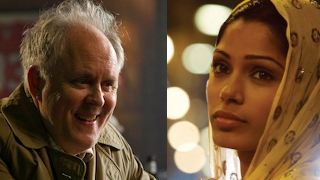 Freida Pinto und John Lithgow spielen in "Rise of the Apes"