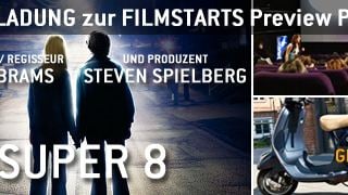 Einladung zur FILMSTARTS-Preview-Party von "Super 8"