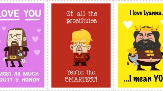 bild aus der news Valentinstag: Grußkarten zur Fantasy-Serie "Game of Thrones"