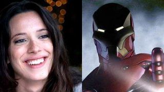 bild aus der news "Iron Man 3": Rebecca Hall als Wissenschaftlerin im Gespräch