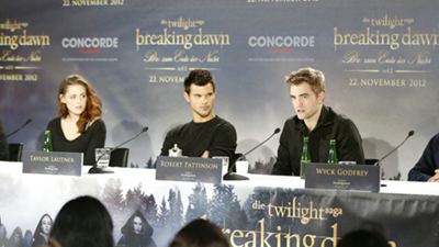 "Twilight - Breaking Dawn 2": Viel Wehmut auf der Pressekonferenz mit Kristen Stewart, Robert Pattinson und Taylor Lautner