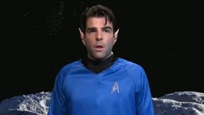 bild aus der news Fun-Video: "Spock" Zachary Quinto präsentiert exklusiven Clip zu "Star Trek Into Darkness" bei Conan