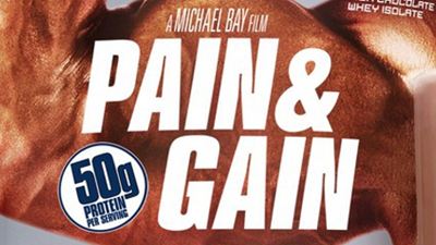 Dwayne Johnson flüchtet in Zartblau auf neuem Bild zur Bodybuilder-Komödie "Pain and Gain"