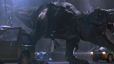 Nostalgie pur: Zwei TV-Trailer zur 3D-Wiederaufführung des Dino-Krachers "Jurassic Park"
