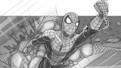 bild aus der news Bisher unveröffentlichte Storyboards und Concept Art zu Sam Raimis nie realisertem "Spider-Man 4"