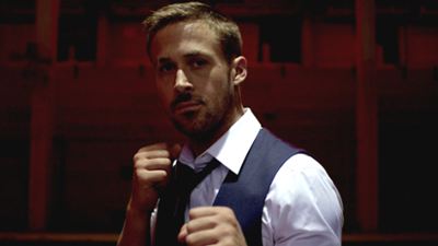 Cooles blinkendes Neon-Poster zu Nicolas Winding Refns "Only God Forgives" mit Ryan Gosling