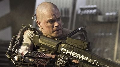 bild aus der news "Elysium": Zwei neue Bilder zum Sci-Fi-Spektakel zeigen Matt Damon als kampfeslustige Mensch-Maschine