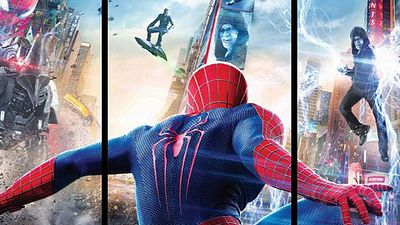 bild aus der news Electro attackiert Spidey auf neuen Bilder zu "The Amazing Spider-Man 2" + Riesen-Banner