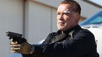bild aus der news Arnold Schwarzenegger lässt im neuen Trailer zum Action-Kracher "Sabotage" die Waffen sprechen