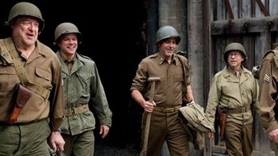 Neue Bilder zum Weltkriegs-Drama "Monuments Men" zeigen Regisseur George Clooney bei der Arbeit