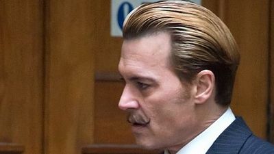 bild aus der news Blondiert und mit Schnurrbart: Johnny Depp auf erstem Bild zur Krimi-Komödie "Mortdecai"
