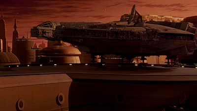 bild aus der news Neuer Foto-Leak zu "Star Wars 7": Wir sehen den Millennium Falken und einen X-Wing