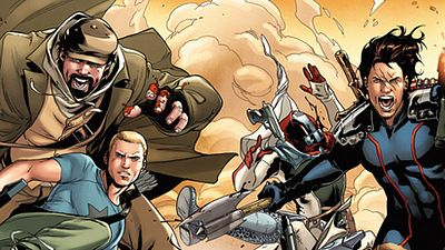 bild aus der news Ein Mönch mit Armbrust und ein saufender "Teufel" in der Comic-Verfilmung "Archer & Armstrong"