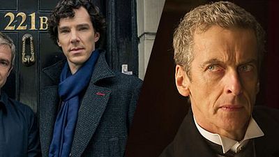 bild aus der news Serien-Cross-Over von "Sherlock" und "Doctor Who": Autor  Steven Moffat will es, hält es aber für unwahrscheinlich