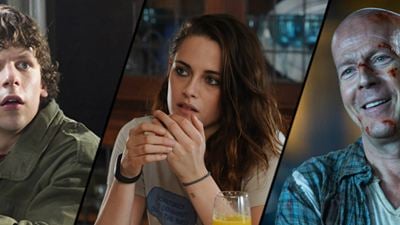 Kristen Stewart, Jesse Eisenberg und Bruce Willis im neuen Film von Woody Allen