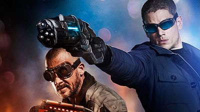 bild aus der news Wentworth Miller und Dominic Purcell als Captain Cold und Heat Wave auf coolem neuen Poster zu "The Flash"