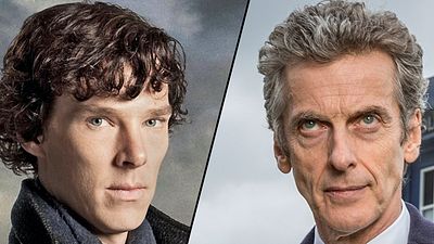 bild aus der news "Sherlock"- und "Doctor Who"-Macher Steven Moffat ist weiterhin für ein Crossover seiner beiden Erfolgsserien zu haben