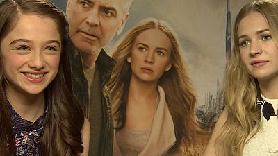 bild aus der news George Clooney war am Set richtig albern: Das FILMSTARTS-Interview zu "A World Beyond" mit Britt Robertson, Raffey Cassidy und Hugh Laurie
