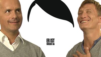 bild aus der news "Endlich mal ein Buch, das nicht verfilmt wird!": Das FILMSTARTS-Interview zu "Er ist wieder da" mit Christoph Maria Herbst, David Wnendt und Oliver Masucci