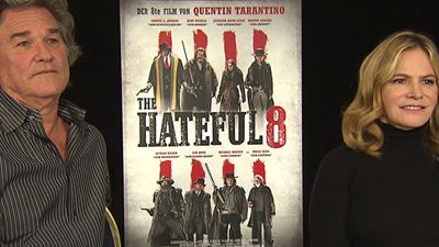 Für fünf Monate aneinander gekettet: Das FILMSTARTS-Interview zu "The Hateful 8" mit Kurt Russell & Jennifer Jason Leigh