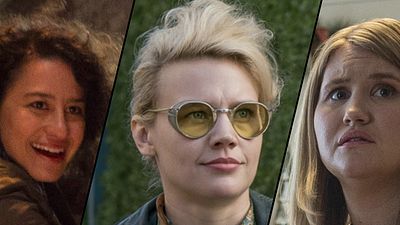 bild aus der news "Rock That Body": Ilana Glazer, Jillian Bell und Geisterjägerin Kate McKinnon stoßen zur Komödie mit Scarlett Johansson