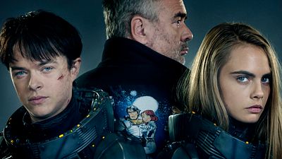 bild aus der news "Valerian": Luc Besson feiert mit Cara Delevingne und Dane DeHaan das Drehende seines Sci-Fi-Abenteuers