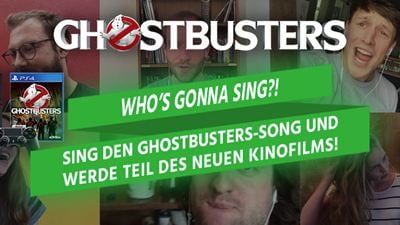 "Who's gonna sing?!": Sing den kultigen "Ghostbusters"-Song und werde Teil des neuen Kinofilms