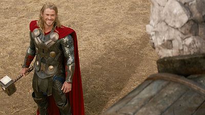 bild aus der news Chris Hemsworth hat gute Laune im ersten kurzen Set-Video zu "Thor 3: Ragnarok"