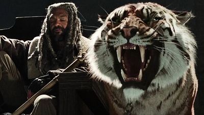 bild aus der news "The Walking Dead": Negan und König Ezekiel im ersten Trailer zur 7. Staffel