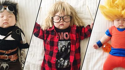 bild aus der news Son-Goku, Pikachu, Han Solo: So verwandelt eine Mutter ihr Baby in kultige Film- und Serienfiguren