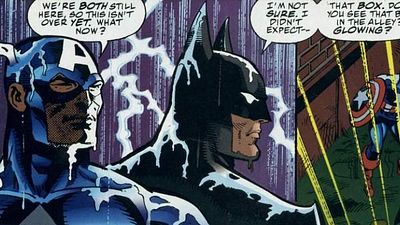 bild aus der news Jetzt haben sie sich doch noch geeinigt: Im Superhelden-Megablockbuster "DC Vs. Marvel" trifft Captain America auf Batman!