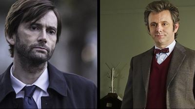 Neil Gaimans "Good Omens": Erstes Bild vom Set zeigt Michael Sheen und David Tennant als Engel und Teufel