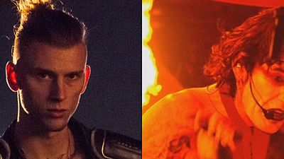 bild aus der news Im Netflix-Biopic "The Dirt" wird Rapper Machine Gun Kelly zu Mötley-Crüe-Drummer Tommy Lee 