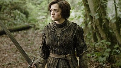 bild aus der news Drehende bei "Game Of Thrones": Maisie Williams mit blutigem Abschiedsgruß