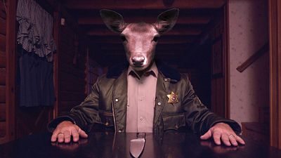 bild aus der news Preisgekrönter Hütten-Horror: Deutscher Trailer zum blutig-abgefahrenen Schocker "Ghost Cabin - Du sollst nicht töten"