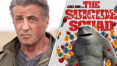King Shark: "Rambo"-Star Sylvester Stallone ist der laufende Hai aus "Suicide Squad 2" von James Gunn!