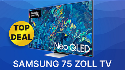 bild aus der news Mit dem 75 Zoll Samsung Neo QLED-TV spart ihr jetzt über 800€ dank kostenlosem Streaming