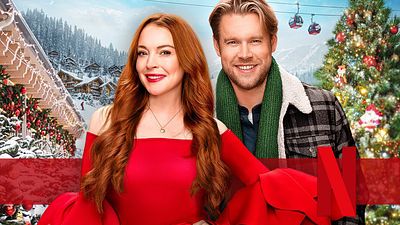 bild aus der news Das große Comeback von Ex-Superstar Lindsay Lohan? Deutscher Trailer zur Netflix-Liebeskomödie "Falling For Christmas"