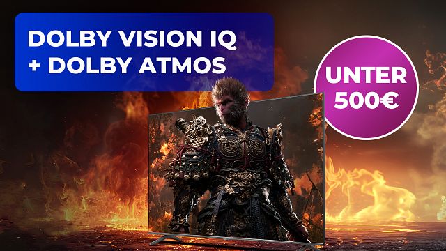 bild aus der news QLED, 144Hz und Dolby Vision IQ - was gestern noch High-End war gibt's heute schon für knapp über 400 Euro im Angebot!