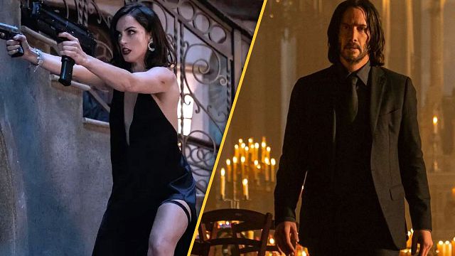 bild aus der news Nach extrem schwieriger Stuntszene für das "John Wick"-Spin-off "Ballerina": Ana De Armas ist beeindruckt von Keanu Reeves