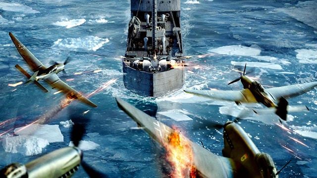 Weltkriegs-Action im Eismeer: Deutscher Trailer zu "Arctic Convoy" – nach einer wahren Geschichte!