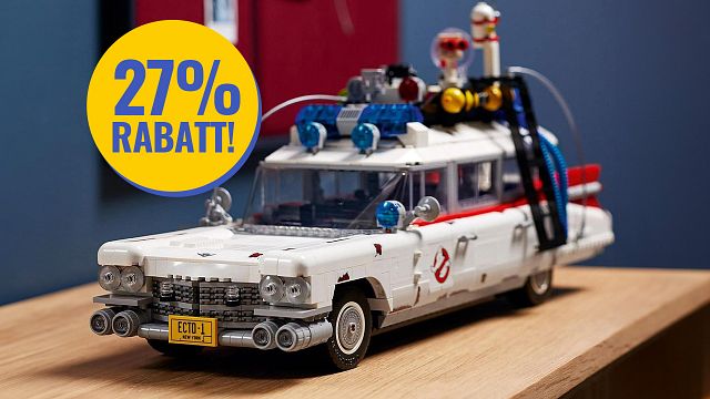 bild aus der news "Ghostbusters": Holt euch den legendären Ecto-1 jetzt günstig von LEGO und Playmobil bei Amazon